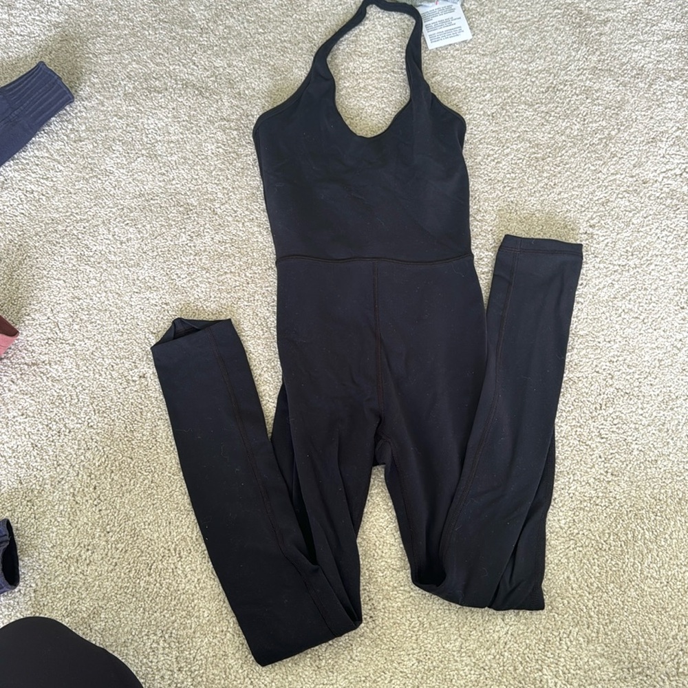 Wilfred free halter one piece jumpsuit